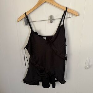Melrose and Market Elegant Black Camisole